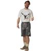 dressforfun, Pantaloni Corti bavaresi in Pile Morbido, Vegani, Stile Lederhosen Uomo, con Ricami Autentici, Tasche pratiche, Outfit Oktoberfest Costume Tradizionale Tirolese