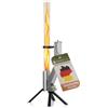 GARDENFLARE Tubo antincendio classico, colonna antincendio in acciaio inox e torcia a pellet per un grande fuoco ambientale, elegante camino da giardino alternativa per la tua terrazza e giardino