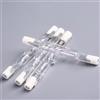 LEDLOCLB Lampadina Alogena R7S 78MM AC220 100W 150W 200W, Bianco Caldo 2700K, Lampadina Alogena Lineare A Doppia Estremità Dimmerabile 5 PZ,78 Mm-150 W,10 Pezzi