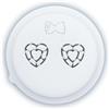 Pastidea - Trafila in POM Cuore Compatibile con Philips Pasta Maker Avance e Serie 7000