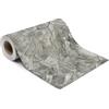 fashion home Pagano Tappeto Cucina Antiscivolo Lavabile in PVC 100%, Passatoia Gommata Antimacchia per Cucina e Ingresso, Runner Resistente all'Acqua, Colore Marmo Grigio misure 51x280 cm