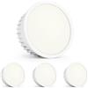 YindaLux 4x Moduli LED 230V, Ultra Sottili Ø50x23mm, 5W 500LM IP44, Angolo 120°, Ricambio GU10/MR16, 4000K/Non Dimmerabili, per Faretti Incasso Plafoniera Spot