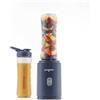 Progress Smoothie To Go Frullatore 500 W con 2 bottiglie da 600 ml | Borracce senza BPA, tappi con beccuccio, lama inox, comando one-touch, base antiscivolo, design compatto