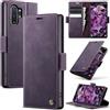 Cracedily Cover per Samsung Galaxy Note 10 Plus Case, Libro Custodia Portafoglio Premium Pelle PU, Slot Scheda, RFID Shieldon, Chiusura Magnetico Aletta Antiurto Case Custodia per Note 10 Plus, Viola