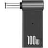 XITAIAN PD 100W Connettore Adattatore per Caricabatterie per Laptop USB di tipo C Femmina a Maschio CC Convertitore Ricambio per Acer Samsung Lenovo (6.0x3.7mm)