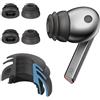 diofit Auricolari multi-flangia premium per Galaxy Buds3 Pro (nero, grande)