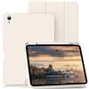 BQDIYOO Cover per iPad (A16) 11°/iPad 10° Gen 2025/2022, colore: Bianco | con Porta Pencil, Sottile Leggero a Tre Persiane Sveglia/Sonno Auto,Supporto 3 Persiane