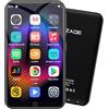 ZAQE Lettore MP3 da 80 GB con Spotify, Wi-Fi e Bluetooth, ZAQE con touchscreen da 4 pollici, lettore MP4 con Android 13, compatibile con Audible, radio FM, Amazon Music, Deezer, Pandora, Play Store