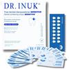 DR . INUK Strisce sbiancanti professionali SENSITIVE - 14 strisce senza perossido o acidi - 7 sessioni di sbiancamento dentale - Made in Italy - Riduce 6 toni in 4 settimane - Include guida ai toni