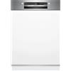 Bosch Serie 2, Lavastoviglie da incasso con fascia, 60 cm, Acciaio spazzolato, SMI2ITS67E