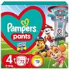 Pampers Active Baby Psi Patrol, taglia 4, 72 pannolini 9-15 kg