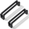 SYZOW 6 Pezzi Nero Cabinet Pulls 128mm Hole Centers Kitchen Cabinet Maniglie Lega di Zinco Vintage Cassetto Pulls