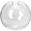ABOOFAN Paralume in Vetro a Sfera G9 per Plafoniera, Ricambio Decorativo | Apertura 20mm, Struttura Semplice, Coprilampada Trasparente per Casa, Facile da Smontare, Protezione Luce