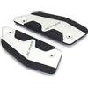 UGRMOTO Pedane moto Pedali Pedane Per Motocicletta Per XMAX 125 250 300 400 Anteriori E Posteriori Piastra Pedale Pedana Antiscivolo Poggiapiedi Supporto