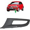 BIAREN Paraurti anteriore inferiore griglia fendinebbia copertura sinistra per Volkswagen VW Polo 6R (2009-2013) 6R0853665D 6R0853665D9B9