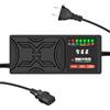 Okeeyseda Caricabatterie per Veicoli Elettrici 60V 20AH Display Un 7 Luci Display di Potenza Protezione da Dispersione di Corrente/Spina UE Un Impulsi Completi