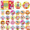 SCIONE 30 Pz Mini Fidget Spinner Dessert Regalo Compleanno Bambini | Set di 30 fidget spinner dolci e dessert con scatola. Regalini fine festa compleanno per bambini di età 3+ anni.