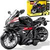 VorPrillynt Modellini Moto, Moto Giocattolo, Moto, Mini Moto, Per Feste Di Compleanno(nero)