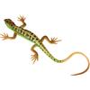 STOBOK Figure realistiche in plastica colorata Lizard Figure d'azione rettili modello di lucertola per Halloween April Fools Day Prop (verde)