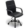 sal mar Myoffice Corners Soft Poltrona, Poliuretano, Nera, 58x58x102 cm