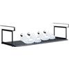 Zqkimzi Scaffale sotto mensola, Ripiano retrattile sotto l'armadio, Scaffale per scarpe, Organizer per mensole per armadio, Scaffale regolabile, Cestino organizer per armadio, Soluzione di