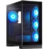 Chieftec Case per PC Chieftec GX-30B-OP VISTA MAX, torre media, per PC, nero, compatibile con schede madri ATX, Mini-ITX e micro ATX, ideale per gaming, multiuso