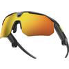 BleeqUp Ranger Smart AI - Occhiali con obiettivo ZS, FOV 120°, colore: nero | Occhiali da sole con fotocamera da 16 MP, registrazione video, acquisizione foto 4K, audio a orecchie aperte, UV 400