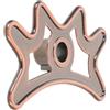 FRCOLOR Supporto Ponte Portatile in Metallo 10x5x1,5cm | Design Compatto e Leggero Scanalature Precise, per Giocatori Competitivi e Allenamento al Tavolo