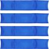 Veemoon 4 Sacchetti di Fagioli Arbitro per Partite di Calcio, 8x2 Pollici, | Accessori per arbitri di calcio, sacco di fagioli portatile in nylon per ufficiali di gara, riempibile con perline