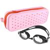 Generico Custodia silicone occhialini da nuoto Supporto con Cordino Incluso per | Custodia e Porta Occhiali per Nuoto Per adulti bambini ragazzi bordo piscina mare giochi asciugamano cappel
