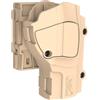 OMITAC Fondina Kaki con clip da cintura regolabile a 360° per PX4 Storm Full Size | Clip Girevole 360°, Ritenzione Livello 2, Porto Esterno, Mano Destra, Clip Regolabile