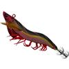 Generic Esca Calamaro Jigs luminoso con gambe morbide a forma di gamberetto veloce | Ami Per Pesce Esca Calamari Per Confermati E Principianti Lago Stagno Ruscello Litorale Acqua Salata