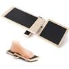 Smavles Single Leg Balance Board, Balance Board, Dispositivo Di Allenamento Per Il Piede, Tavola Oscillante Antiscivolo in Legno, Correttore Posturale, Allenamento Dell'Asse Delle Gambe Antiscivolo