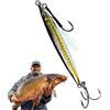 Generico Esca A Piastra di Ferro Jigging Verticale Metallico Realistico Ad | Esca Artificiale In Metallo A Piastra Di Ferro Accessori Per La Pesca In Acqua Outdoor