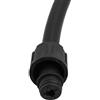 FACULX Ugello Gonfiaggio per sicuro >120psi Anti-Perdita Ugello Gonfiaggio | Design Smart Mouth, per sicuro, ideale per pressione, materiale ABS+TPU