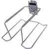 Generic Tennis Racket Wall Mount - Carbon Steel Tennis Racket Storage Rack | Multi Tier Display | Wall Mounted Holder For Up To 4 Rackets and 6 Tennis Balls | Sports Equipment Organizer