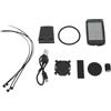 HAKIDZEL Contachilometri Bici Wireless Schermo Retroilluminato Nero | Plastica Resistente, Montaggio Incluso, per Manubri e Bici Elettriche senza Integrazione Can