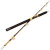 AIXIYIYI Canna da pesca da 1.65/1.8/2.1 m a traina in mare profondo (2 sezioni) Canne da pesca (Marrone A, 1,8 m, 50-120lbs)