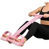Generic Corda elastica per addominali Fascia antiscivolo per trazione fitness | Tensione per Addominali con Pedale Uomini Donne Giovani Addome Vita Braccio Gambe Dimagrante Bodybuilding Palestra Yoga