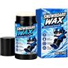 Générique Pasta Universale Portatile Veloce Liscio Impermeabile Sci | Bastone per snowboard Per Principianti Manutenzione Inverno Esterno Skateboard Skimboard Sport