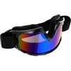 GATHINESS Occhiali Protettivi Sportivi Antivento Unisex Cinturino Elastico | Design Moderno e Sportivo, Materiali PC Resistenti, Adatti a Casco e Uso Mountain Bike e Città
