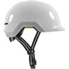 Swivvle Casco da bicicletta riflettente, adatto per biciclette elettriche, casco riflettente a 360°, casco MIPS con certificazione NTA8776, modello Sirius bianco avorio L