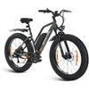 SPATIAL Bicicletta elettrica da uomo, 26 pollici, 48 V, 13 Ah, batteria, per mountain bike elettrica per adulti, 7 velocità, con schermo LCD, 25 km/h con motore 250 W, autonomia fino a 120 km