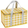 NbgrvB Borsa termica per il pranzo, 35 x 20 x 20 cm, di grande capacità | Si ripiega per riporlo, manico robusto incluso, design leggero, perfetto per viaggi e campeggio