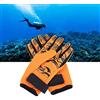 Irfora Guanti da immersione in neoprene, caldi e comodi (L) | Materiale durevole e resistente agli strappi, eccellente impugnatura antiscivolo, adatto per immersioni, snorkeling, surf