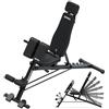 ZIPRO Panca Pesi Core Control Scott Curl Posizione Negativa fino a 270kg | Schienale 8 livelli 130-180 gradi, appoggio braccia 7 altezze, fermagambe, poggiatesta regolabile, telaio acciaio 50x50mm
