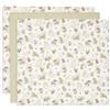 Jollein Panni in mussola per neonati - 70x70 cm - Confezione da 3 - 100% cotone - Morbidi e assorbenti - Versatili - Panni per ruttino per neonati - Barn Buddies
