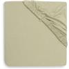 Jollein Lenzuolo con angoli elasticizzati in jersey - Per culla, lettino da co-sleeping e passeggino - 40/50x80/90 cm - 100% cotone - Con elastico - Soft Matcha