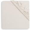 Jollein Lenzuolo con angoli elasticizzati in jersey - Per culla, lettino da co-sleeping e passeggino - 40/50x80/90 cm - 100% cotone - Con elastico - Sand