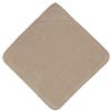 Jollein Asciugamano con cappuccio per neonati - 75x75 cm - 100% spugna di cotone - Morbido e assorbente - Milky Coffee